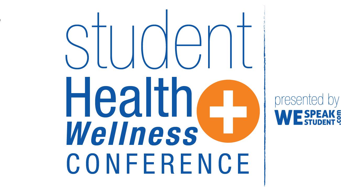 Logo of the Student Health and Wellness Conference presented by WeSpeakStudent